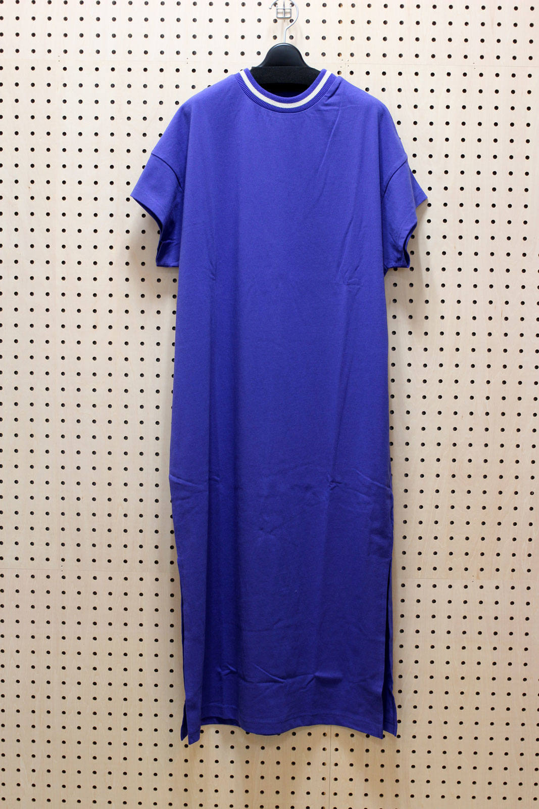 【未使用】ブルーレーベル コットンソロ ハイゲージ ポンチ ワンピース 黒 36 BLUE LABEL CRESTBRIDGE（ブルーレーベルクレストブリッジ）の