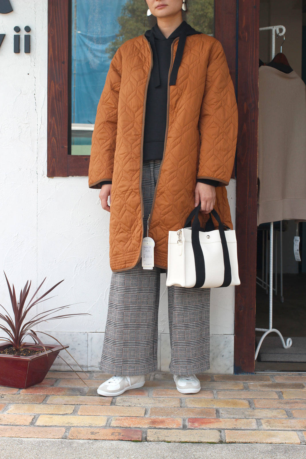 Hunch - キルトコート ベージュ | ravii ONLINE STORE